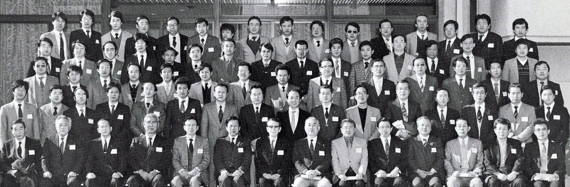 同門会新規約下での第1回三重大学第一外科同門会総会集合写真