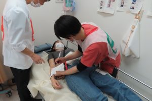 トリアージの様子