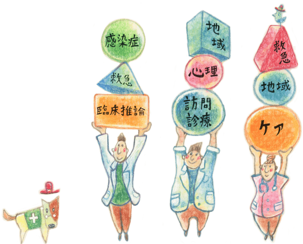 興味ある分野で組み合わせられるillust